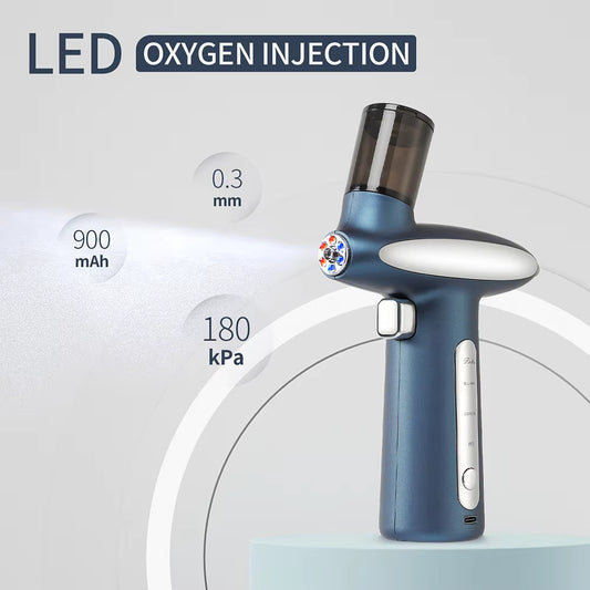 HydroGlow LED Light Oxygen Injection Nano Airbrush